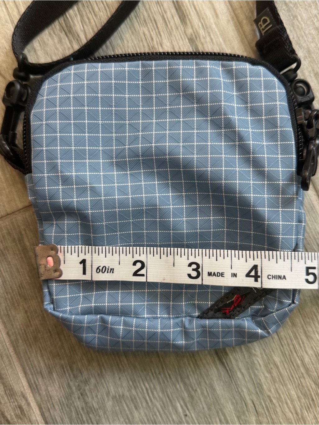 Tom Bihn Acuity Rare Light Blue 200d Halcyon Cublet Crossbody Bag Rip Stop Usa — image 4 of 7